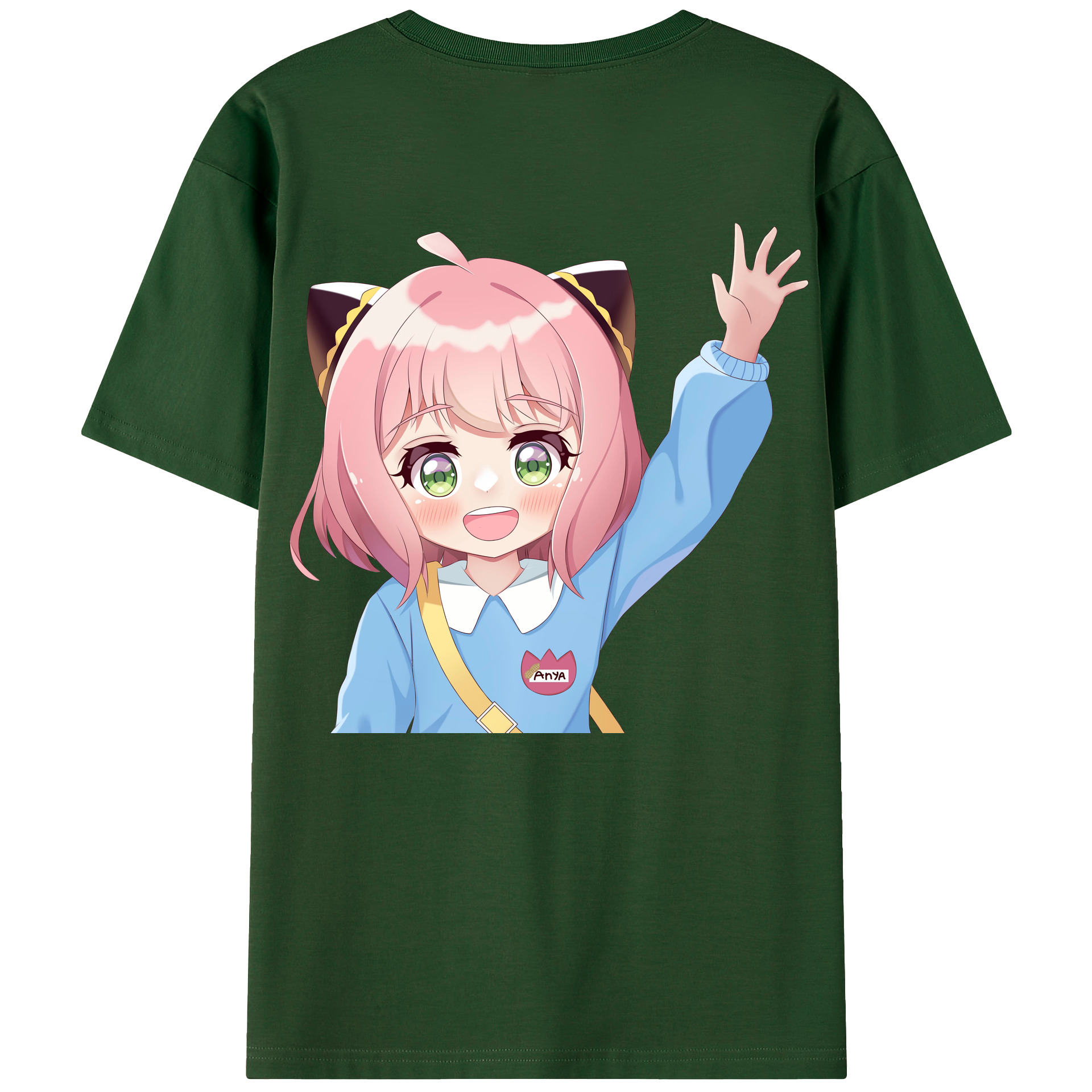 （画像用） SPY×FAMILY间谍家家酒 綿100％半袖Tシャツ（背面プリント）